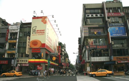台北永康街街景图片
