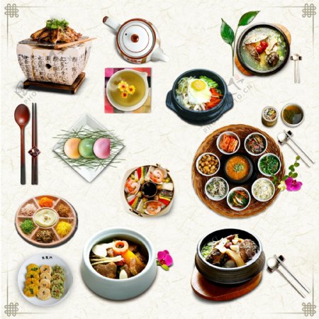 韩国美食素材图片