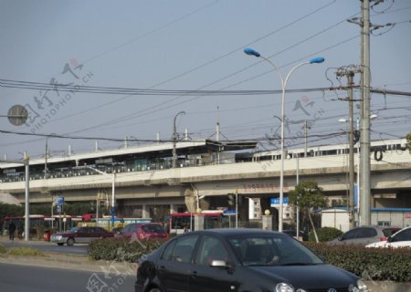 上海地铁轨道交通图片