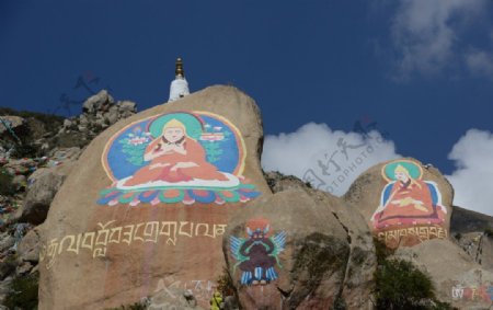 西藏自驾游沿途的风景图片