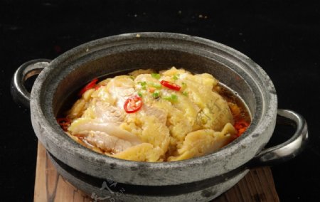 石锅煨酥肉图片