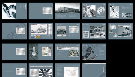 工业画册设计图片