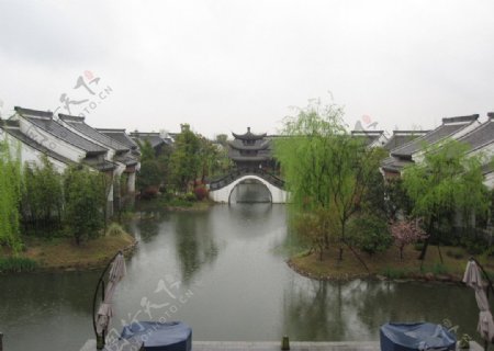 中式酒店圆林图片