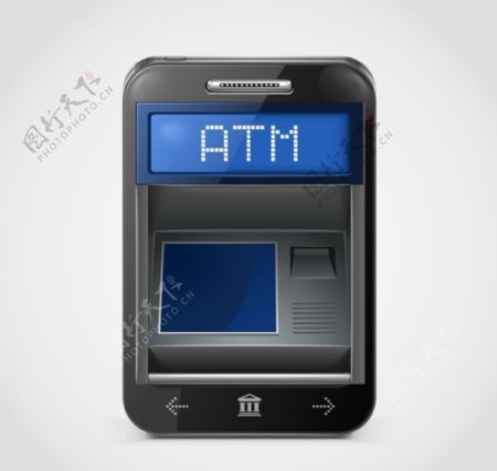 ATM图标标志图片