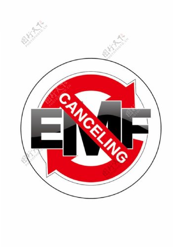 EMF无辐射标志图片