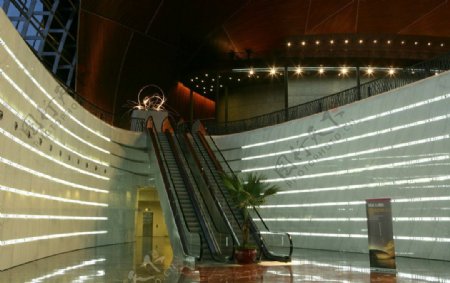 中国国家大剧院内景2008纪实图片