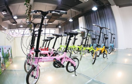 自行车展厅图片