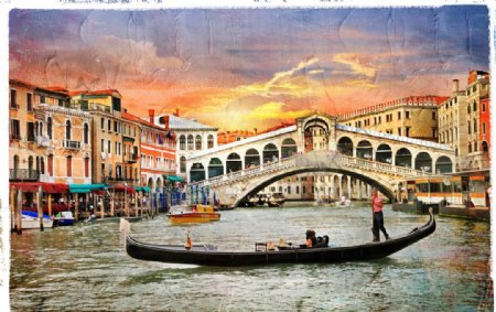 威尼斯画卷图片