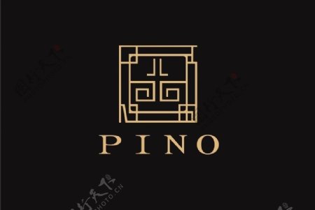 pino家具标志图片