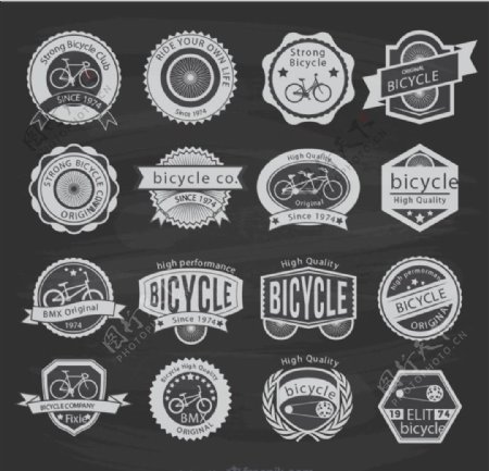 自行车运动logo图片