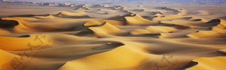 沙漠全景图片