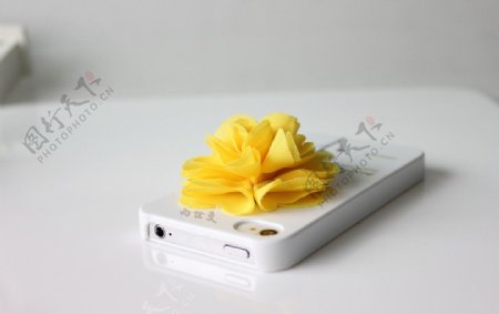 iphone4手机外壳花语系列图片