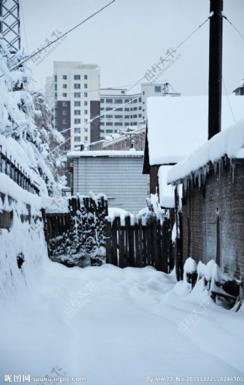 冬巷图片
