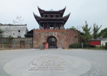 黔城古楼图片