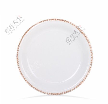 白色陶瓷沙拉盘图片