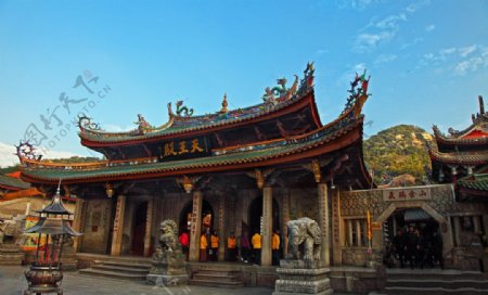 南普陀寺庙图片