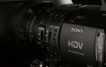 索尼HDV摄影机素材图片