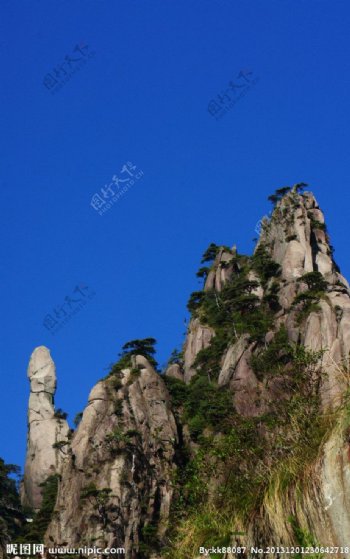三清山风景观音石图片
