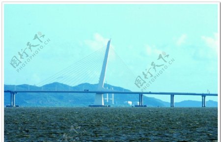 粤港两地跨海大桥图片