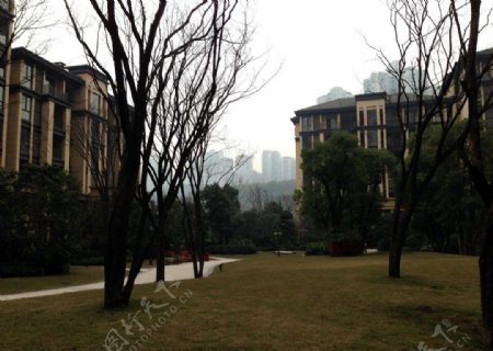 重庆金科王府花园外景图片