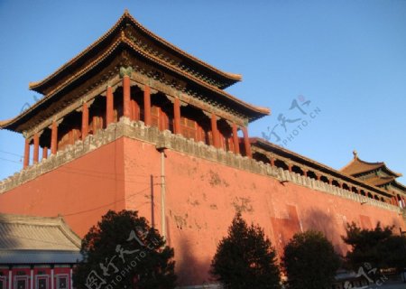 故宫城楼图片
