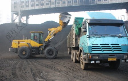 煤矿标准化矿井装车示范矿外运地销图片