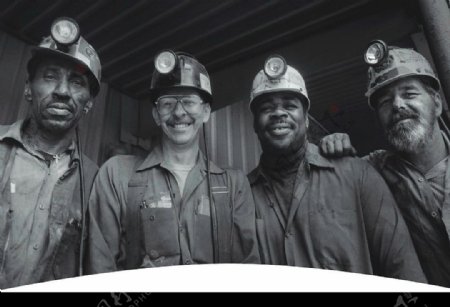 美国煤矿工人图片