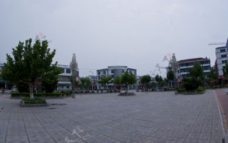 城镇美景图片