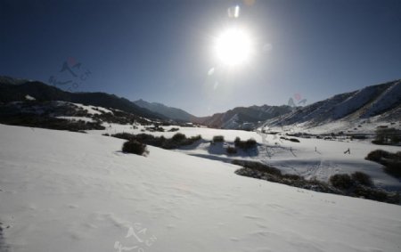 雪山图片