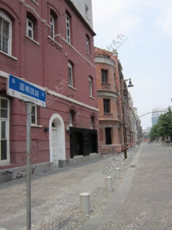 上海圆明园路风景图片