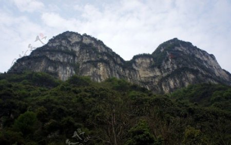 峡江山峰图片