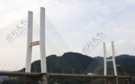 南平延平区闽江大桥图片