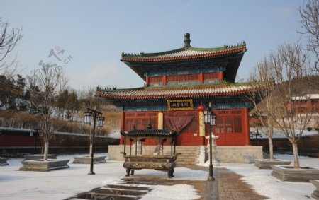 菩提寺景观图片