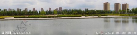 铁岭新区天水河畔图片