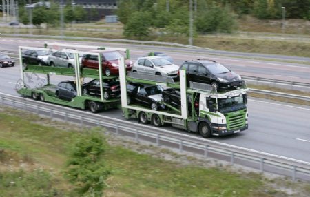 斯堪尼亚货物运输车图片