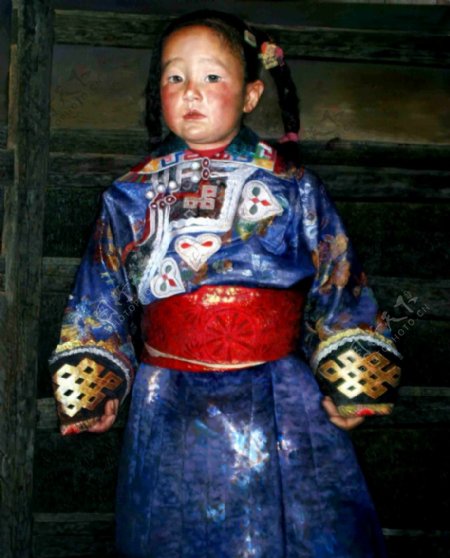 乌珠穆沁女孩图片