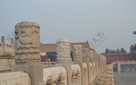 故宫石柱图片
