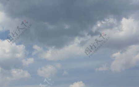 天空的云朵图片