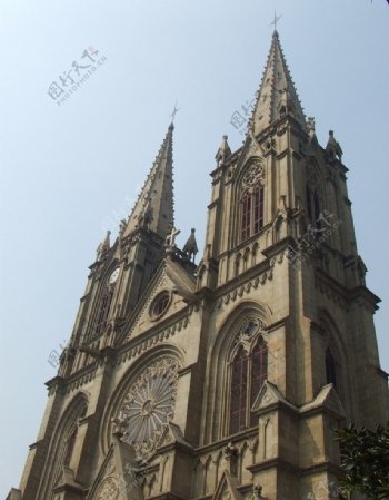 广州石室教堂图片