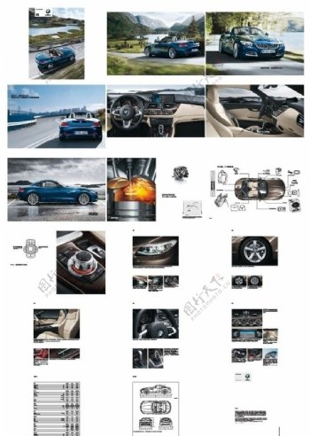 宝马全新BMWZ4敞篷轿车车型用户手册图片