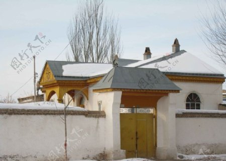 哈萨克的房子图片