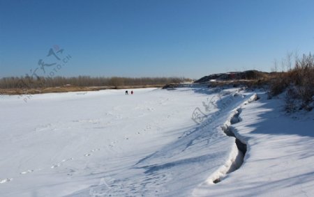 北方雪景图片