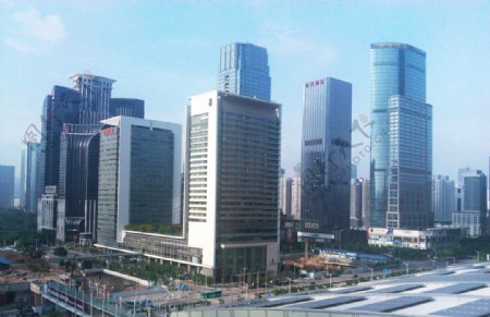 深圳国际会展中心对面非高清图片