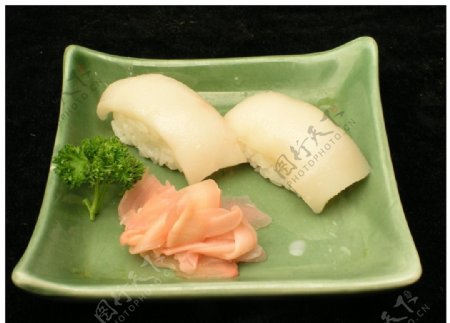 香油鱼寿司图片