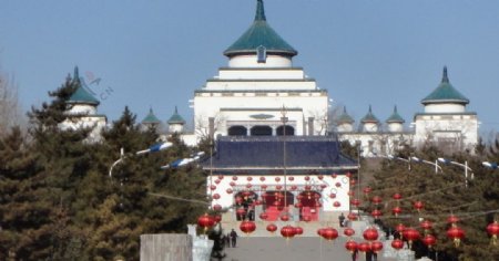 成吉思汗庙图片