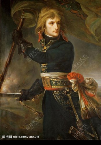 拿破仑一世在高勒桥图片