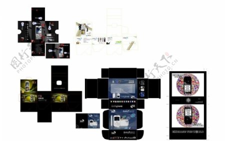 手机彩盒及说明书图片