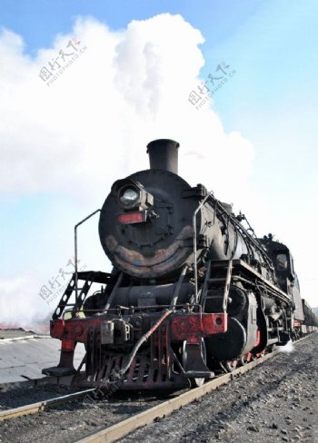 蒸汽机机车图片