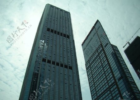 深圳会展中心的现代国际大厦图片