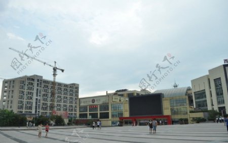 杭州文二路西城广场建筑群图片